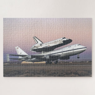 Puzzle Navette spatiale Atlantis Atop Nasa's 747