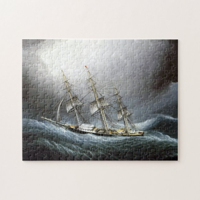 Puzzle Navire Clipper Cap Horn James Edward Buttersworth (Horizontal)
