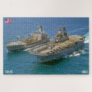 Puzzle NAVIRE D'ASSAUT AMPHIBIEUX - LHD 2 (20 x 30 POUCES