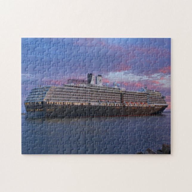 Puzzle Navire de croisière tôt le matin (Horizontal)