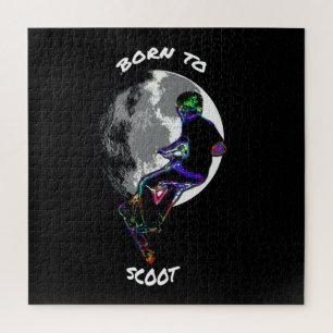 Puzzle Né à Scoot- Scooter et Moon