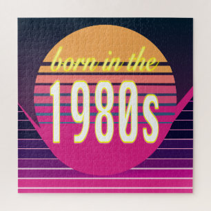 Puzzle Né dans les années 1980, Millennials, Gen X, année