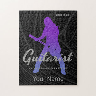 Puzzle Né pour être guitariste pour musiciens et membre d