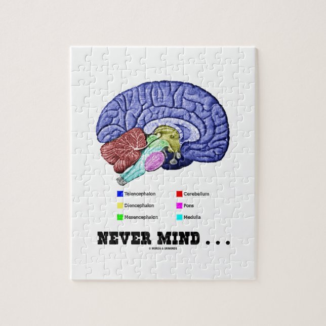 Puzzle Ne vous occupez jamais… (l'humour de psyché (Vertical)