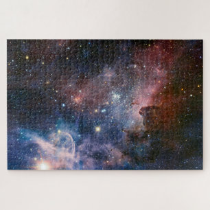 Puzzle Nébuleuse de la Carène rouge et bleue Télescope Hu