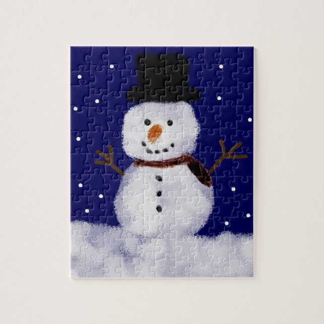 Puzzle Neige Le Snowman (Vertical)