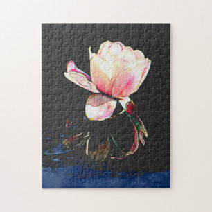 Puzzle Nénuphar en verre