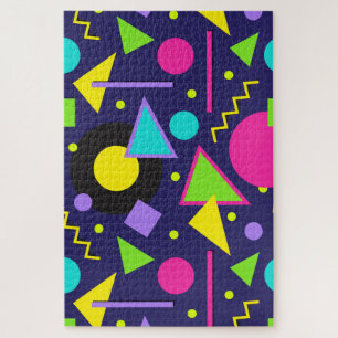 Puzzle Neon Abstrait