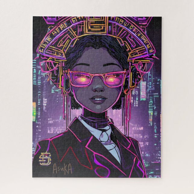 Puzzle Neon Future ID1028 (Vertical)