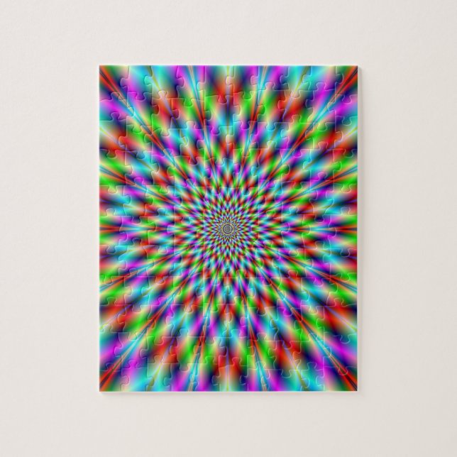 Puzzle Neon Star Explosion (Vertical)