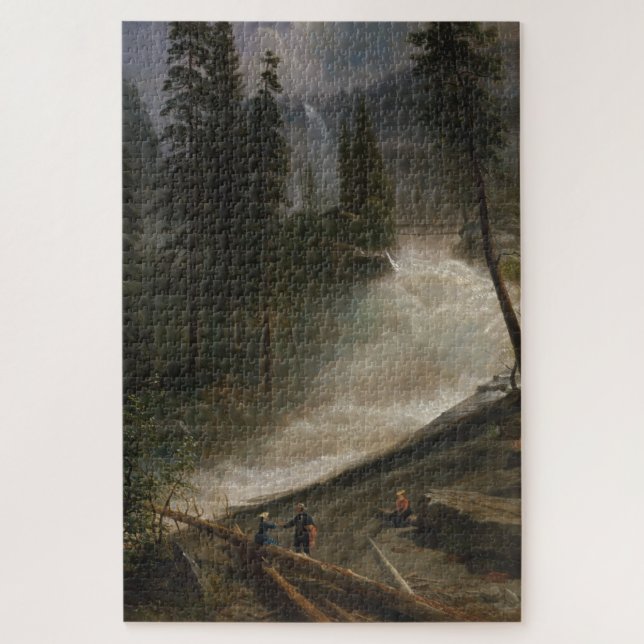Puzzle Nevada Falls Yosemite (Vertical)