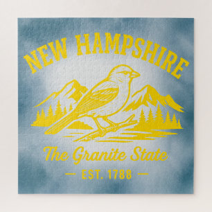 Puzzle New Hampshire l'État de granit