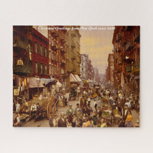Puzzle New York- 1891.Noël