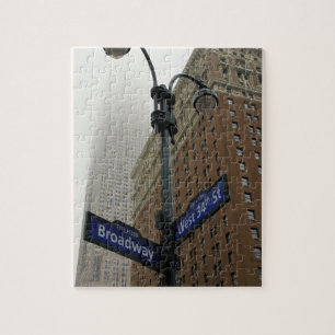 Puzzle New York - Broadway et 34ème - 8x10 - 110 pcs.