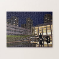 New York City Night Lincoln Center NYC Photographi