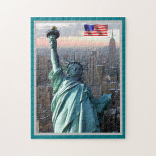 Puzzle New York City - Statue de la Liberté - États-Unis