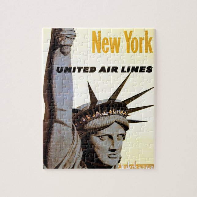 Puzzle New York City Travel (Vertical)
