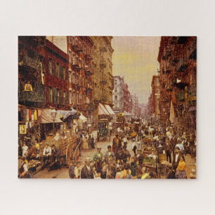 Puzzle New York- Les années ont passé vers 1891.