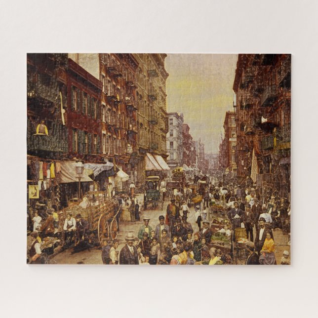Puzzle New York- Les années ont passé vers 1891. (Horizontal)