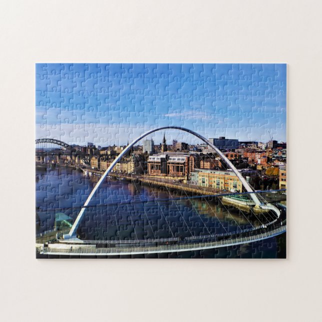 Puzzle Newcastle Photo du pont Millennium (Horizontal)