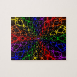 Puzzle Newton Rainbow Arc-en-ciel Fractal Art