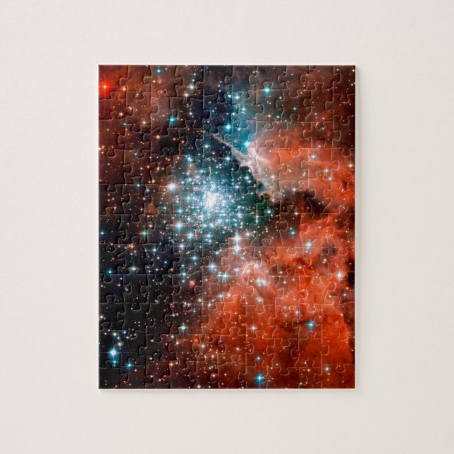 Puzzle NGC 3603 Star Forming Region - Hubble Space Photo (Vertical)
