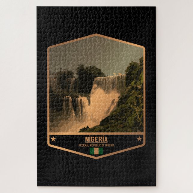 Puzzle Nigéria (Vertical)