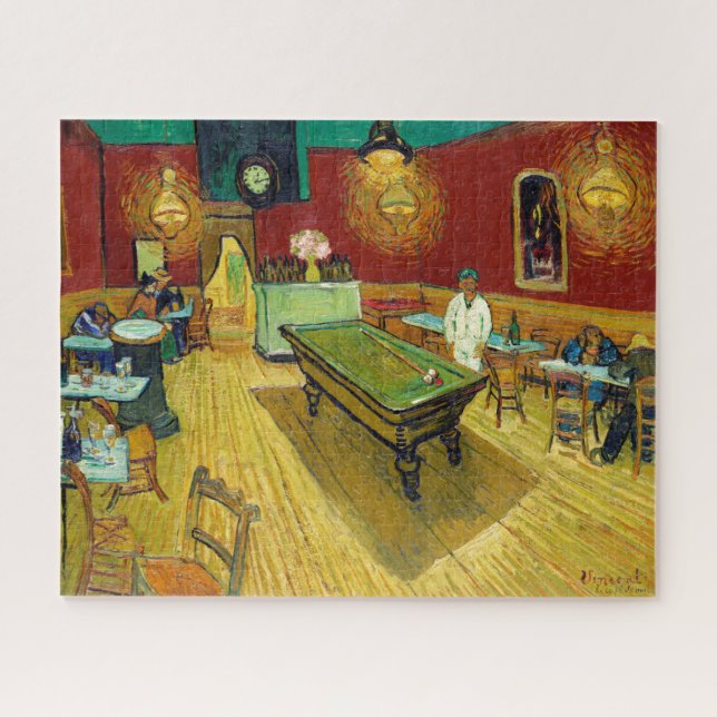 Puzzle Night Cafe - Vincent van Gogh Peinture Art (Horizontal)