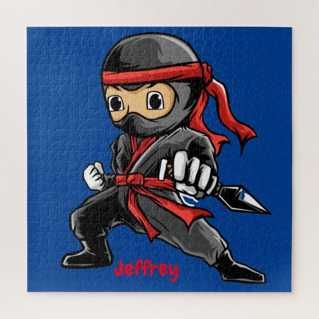 Puzzle Ninja personnalisé (Vertical)