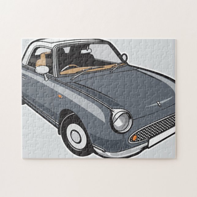 Puzzle Nissan Figaro Lapiz Grey (Horizontal)
