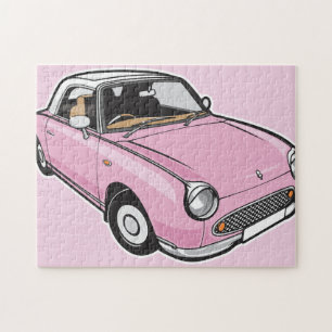 Puzzle Nissan Figaro rose
