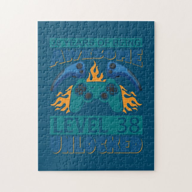 Puzzle Niveau d'art du joueur 38 déverrouillé (Vertical)