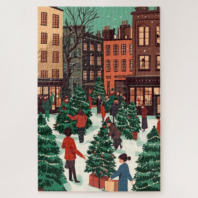 Puzzle Noël arrive (Vertical)