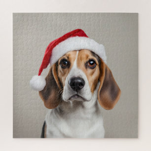 Puzzle Noël beagle