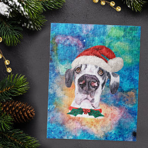 Puzzle Noël Chien de Race Grand Danois