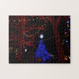 Puzzle Noël de la ville du dollar d'argent