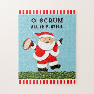 Puzzle Noël de rugby 