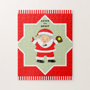 Puzzle Noël du softball