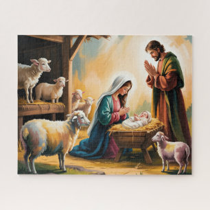 Puzzle Noël Nativité Sainte Nuit