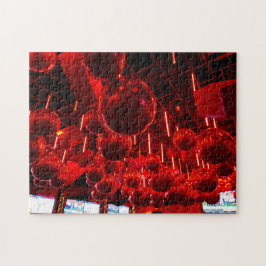 Puzzle Noël rouge