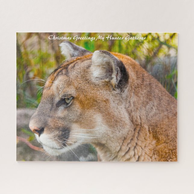 Puzzle Noël Salutations Mon Hunter Gatherer (Horizontal)