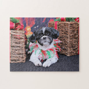 Puzzle Noël - Shih Tzu - Sadie