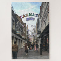 Noël sur Carnaby Street, Soho, Londres, Royaume-Un