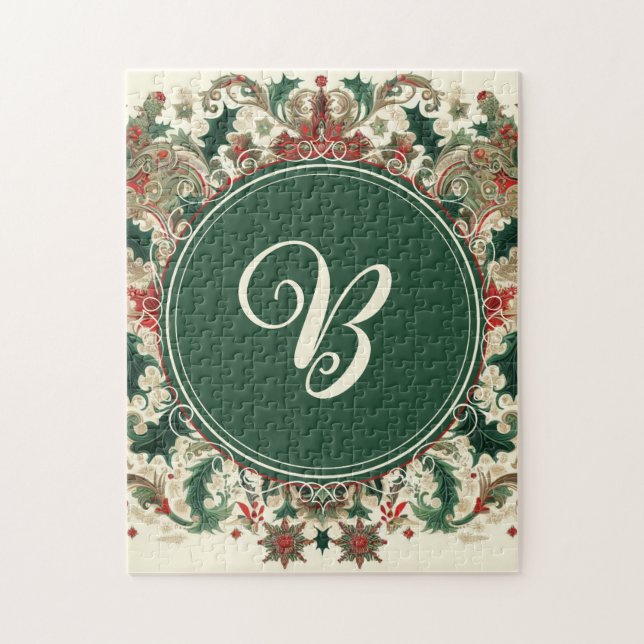 Puzzle Noël Victorien/Classique/Vintage (Vertical)