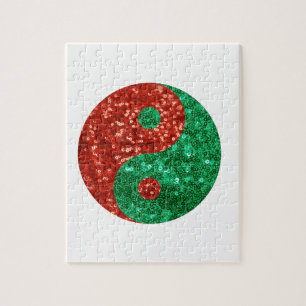 Puzzle noël yin yang