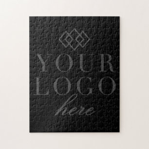 Puzzle Noir en dur votre message secret  Logo personnalis
