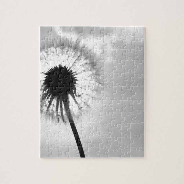 Puzzle Noir et blanc Farine de cheval Black et White Dand (Vertical)