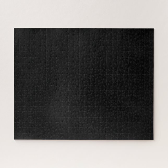 Puzzle Noir solide ~ Niveau de difficulté élevé (Horizontal)