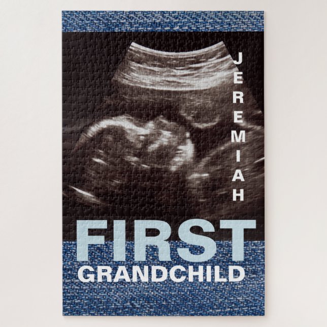 Puzzle Nom de la photo du premier grand-enfant Ultrasound (Vertical)