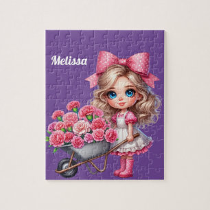 Puzzle Nom personnalisé pour fille